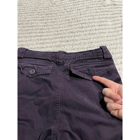 Matchstick Cargo Shorts Utility Militarycore Mens Size 29 Dark Purple 11" Inseam - Picture 10 of 10